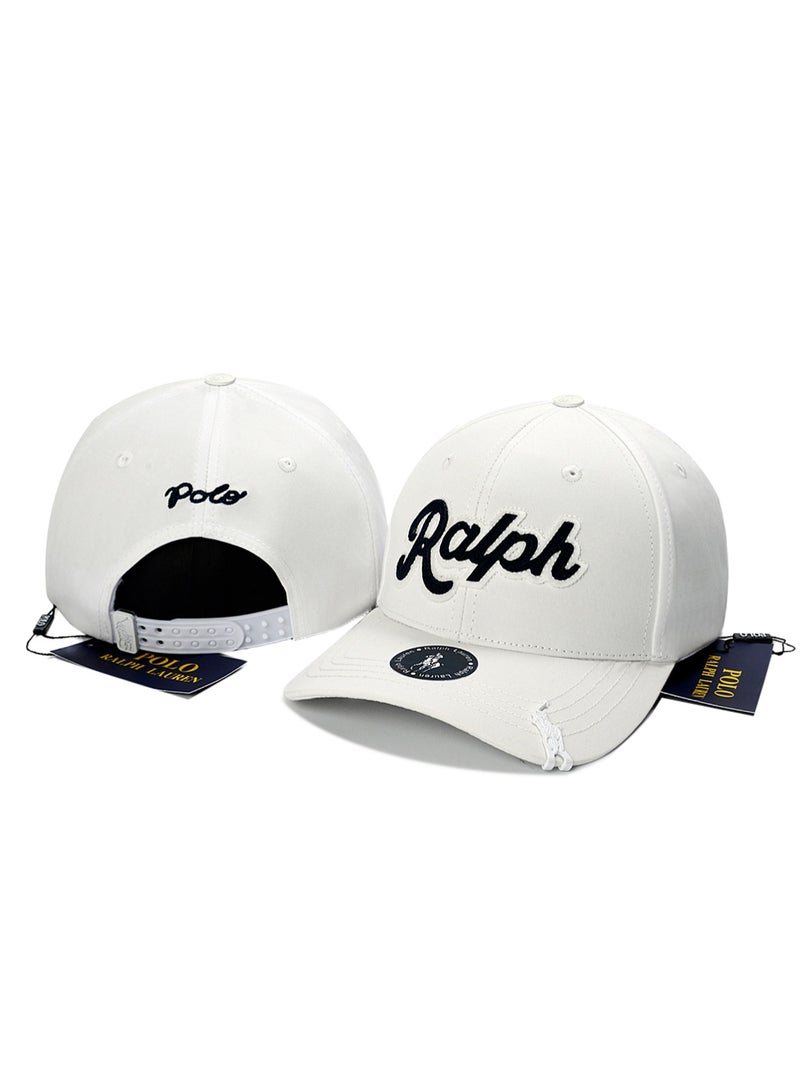 Polo Ralph Lauren Script Logo Baseball Cap, White